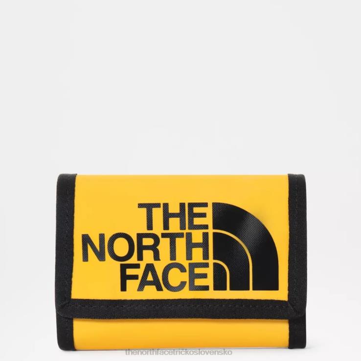 HLH08792 vrcholové zlato The North Face peňaženka základného tábora