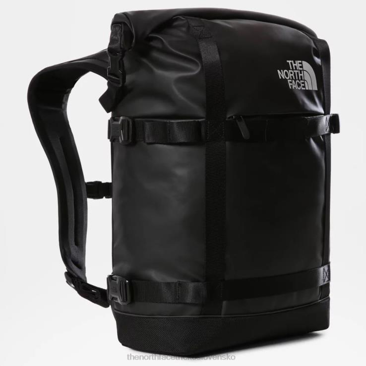 HLH08796 čierna The North Face Roll-top batoh na dochádzanie