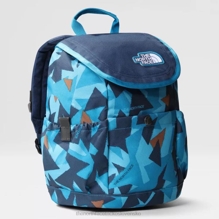 HLH08807 modrý trojuholník The North Face mládežnícky mini prieskumník batoh