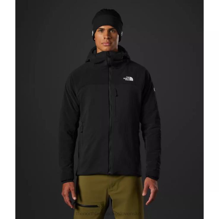 HLH086317 čierna The North Face pánska mikina s kapucňou na vrchol série casaval