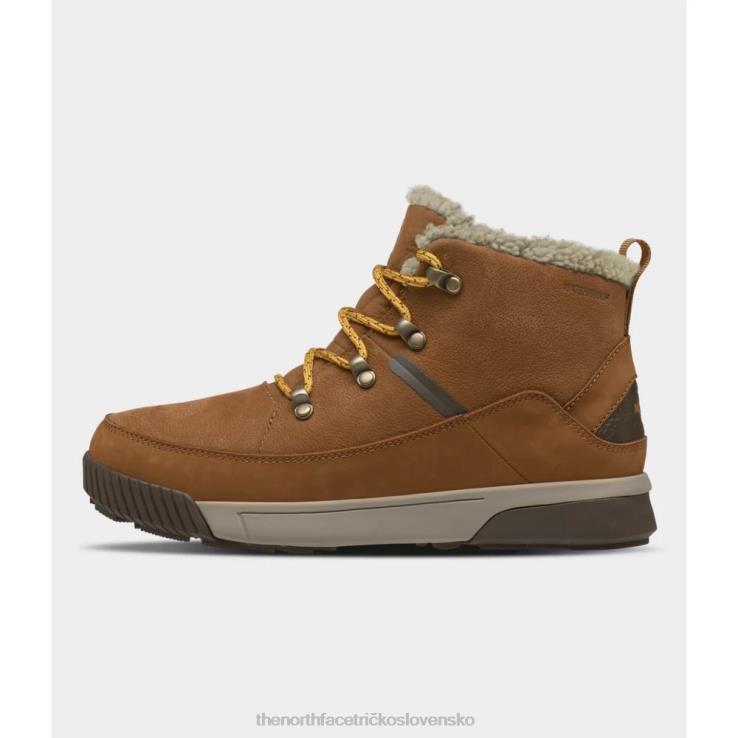 HLH083675 župan hnedý The North Face dámske vodeodolné čižmy sierra so strednou čipkou