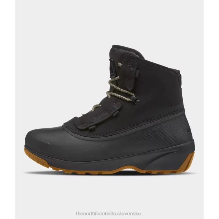 HLH084014 čierna The North Face dámske krátke nepremokavé čižmy shellista iv