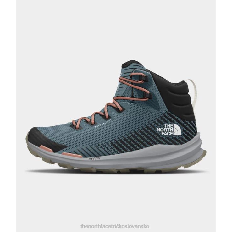 HLH084575 modro-čierna The North Face modrá čierna dámske vectiv fastpack mid futurelight čižmy