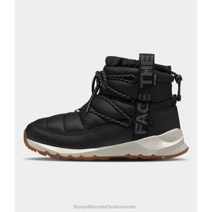 HLH084624 čierna The North Face dámske termobalové šnurovacie nepremokavé topánky