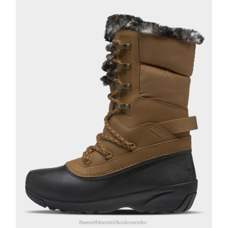 HLH085728 úžitková hnedá The North Face dámske luxusné nepremokavé čižmy shellista iv