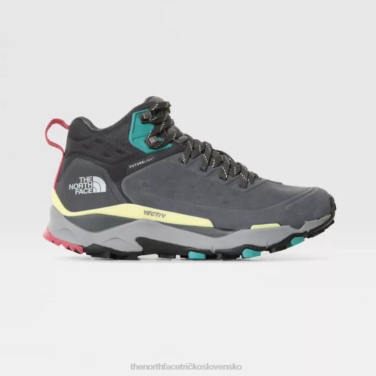 HLH081022 sivá The North Face dámske kožené turistické topánky vectiv futurelight exploris