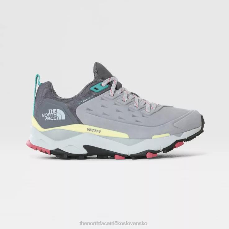 HLH081029 sivá The North Face dámske kožené topánky vectiv futurelight exploris