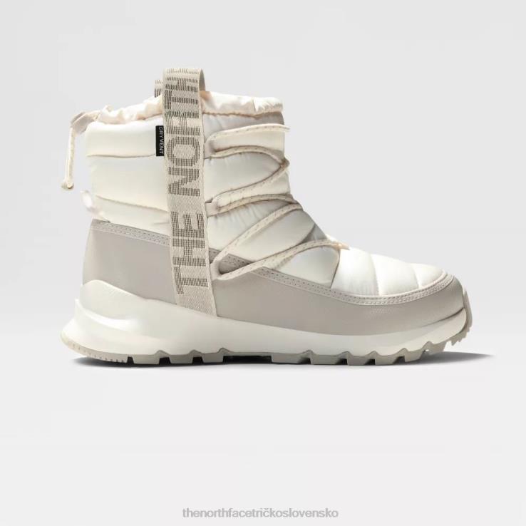 HLH081388 biely The North Face dámske termobalové nepremokavé zimné topánky na šnurovanie