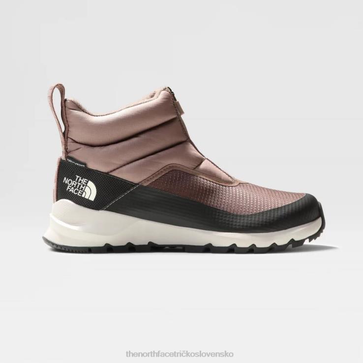 HLH081391 hlboká taupe The North Face dámske termoball progressive ii nepremokavé zimné topánky na zips
