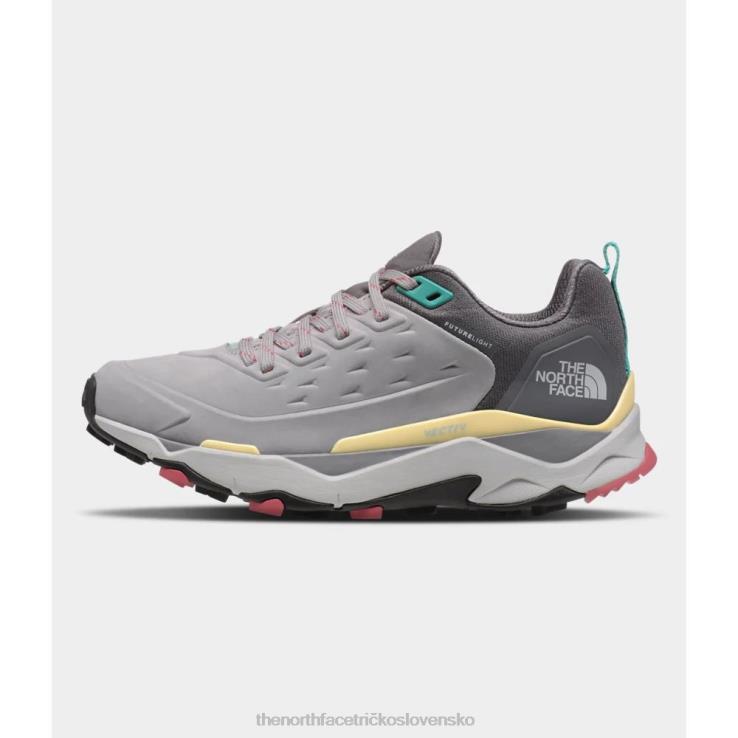 HLH084044 sivá The North Face dámske vectiv exploris futurelight kožené topánky