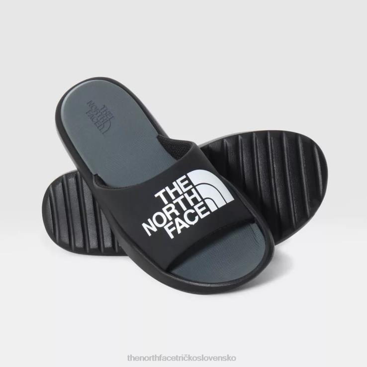 HLH081349 čierna biela The North Face ženy triarch diapozitívy čierne biele