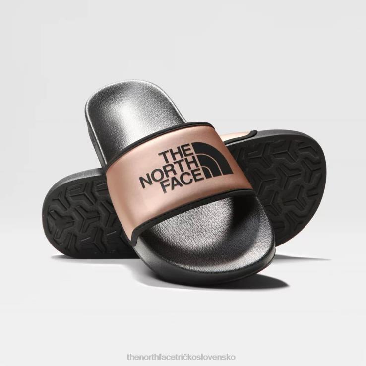 HLH081374 kovový bronz The North Face ženské kovové šmykľavky v základnom tábore iii