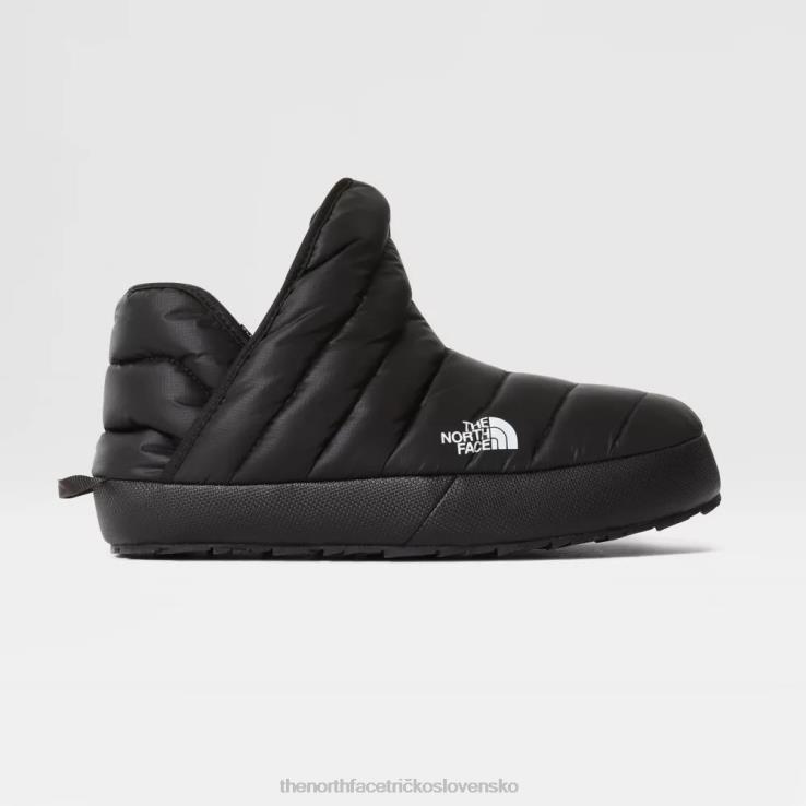 HLH0866 čierna biela The North Face čierne biele dámske termoballové trakčné zimné topánky
