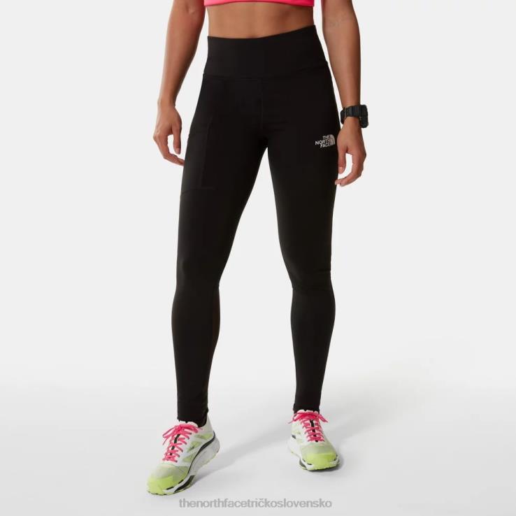 HLH081298 čierna The North Face dámske legíny movmynt s vysokým rastom