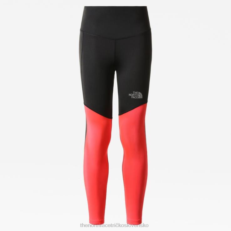 HLH081581 brilantný koral The North Face ženy behajú legíny