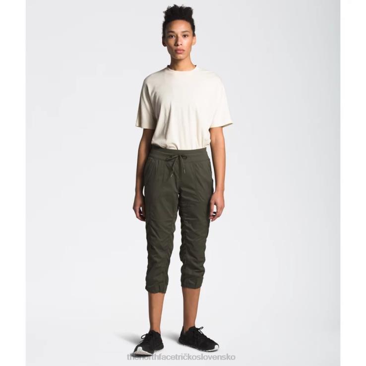 HLH083176 nová taupe zelená The North Face ženy aphrodite 2.0 capris