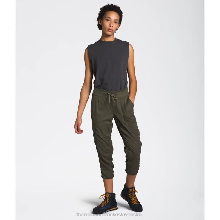 HLH083182 nová taupe zelená The North Face dámske nohavice aphrodite 2.0