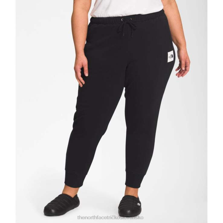 HLH085816 čierna biela The North Face čierne biele ženy plus box nse joggers