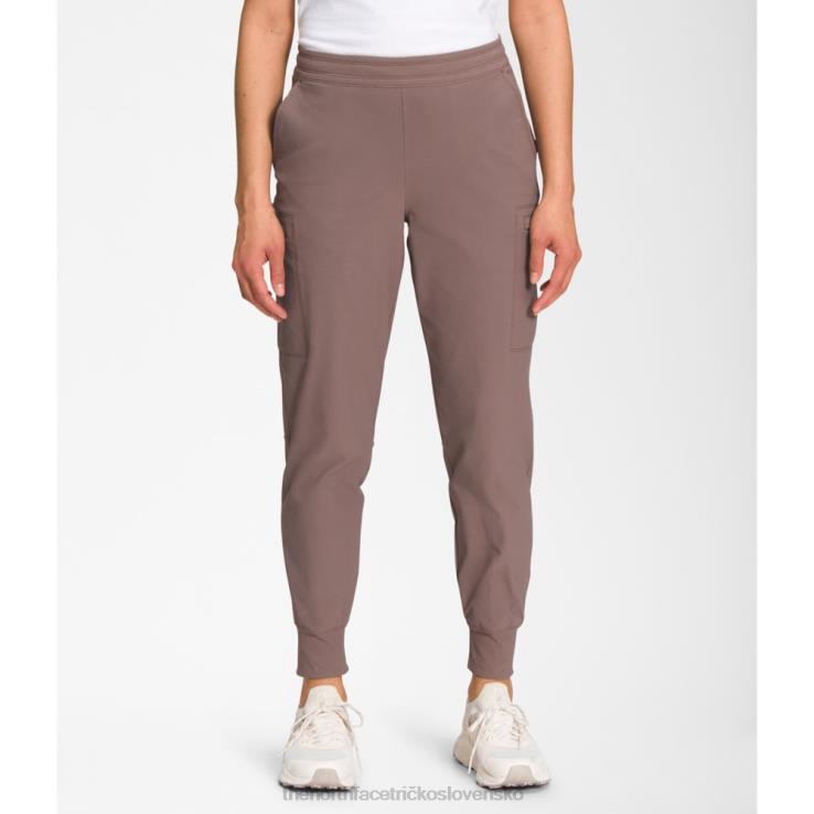 HLH086087 hlboká taupe The North Face ženy laterra úžitkové joggery
