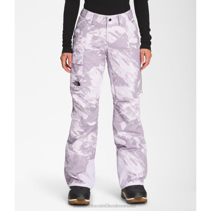 HLH083897 levanduľová hmla The North Face dámske zateplené nohavice slobody