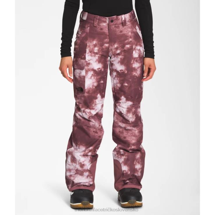HLH083898 zázvorový sneh The North Face dámske zateplené nohavice slobody