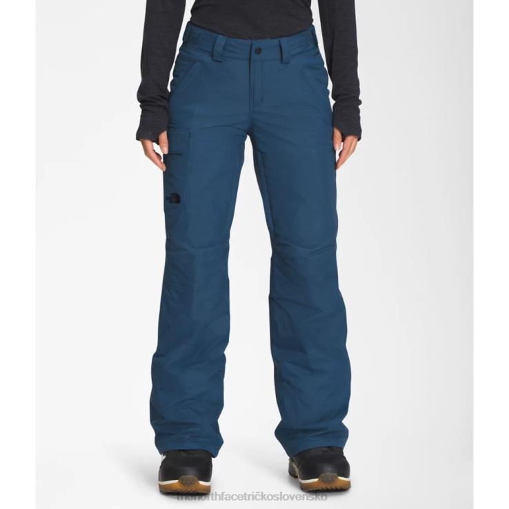 HLH083900 tienisté modré The North Face dámske zateplené nohavice slobody