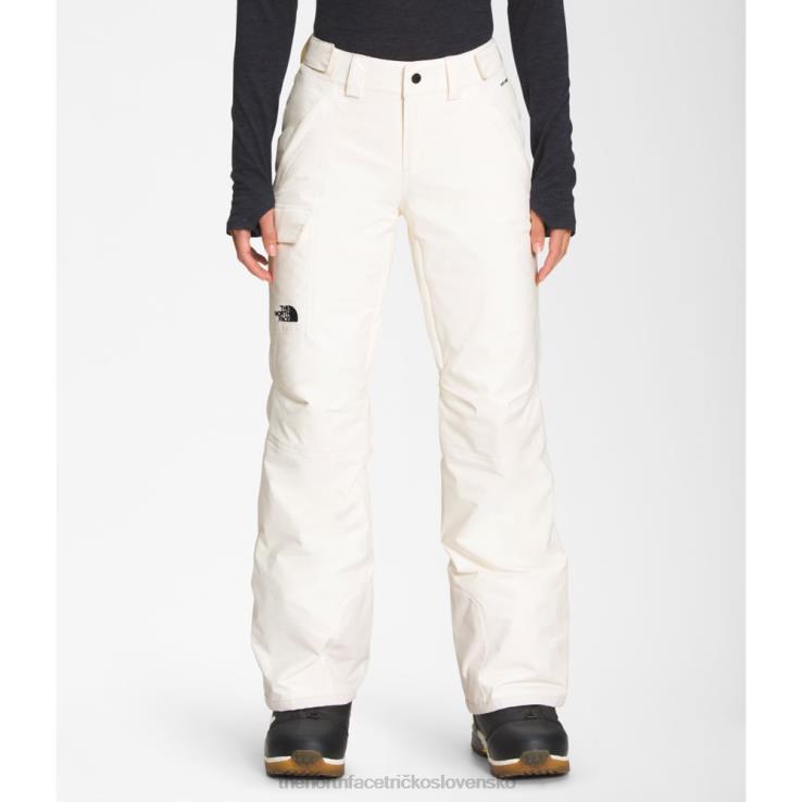HLH083902 biely The North Face dámske zateplené nohavice slobody