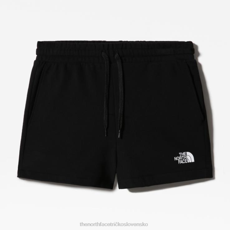 HLH081484 čierna The North Face dámske šortky s logom