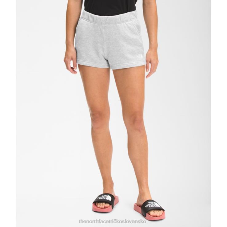 HLH083808 sivá The North Face dámske šortky s logom polovičnej kopule