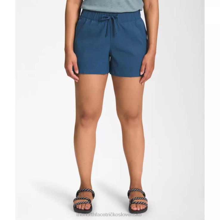 HLH083834 tienisté modré The North Face dámske šortky triedy V