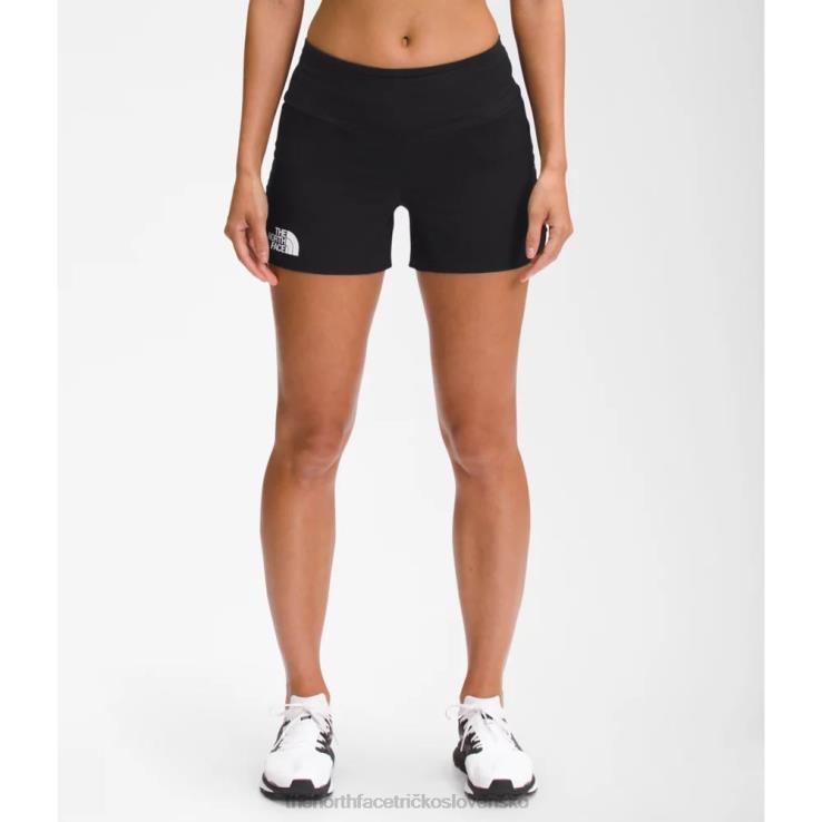 HLH084441 čierna The North Face dámske letové šortky stridelight 4