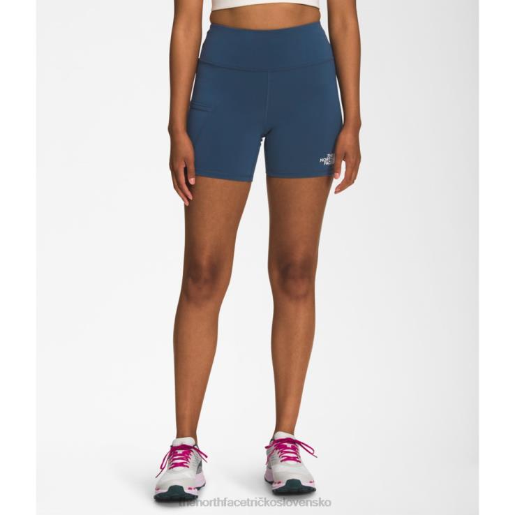 HLH084448 tienisté modré The North Face dámske movmynt 5 úzke šortky