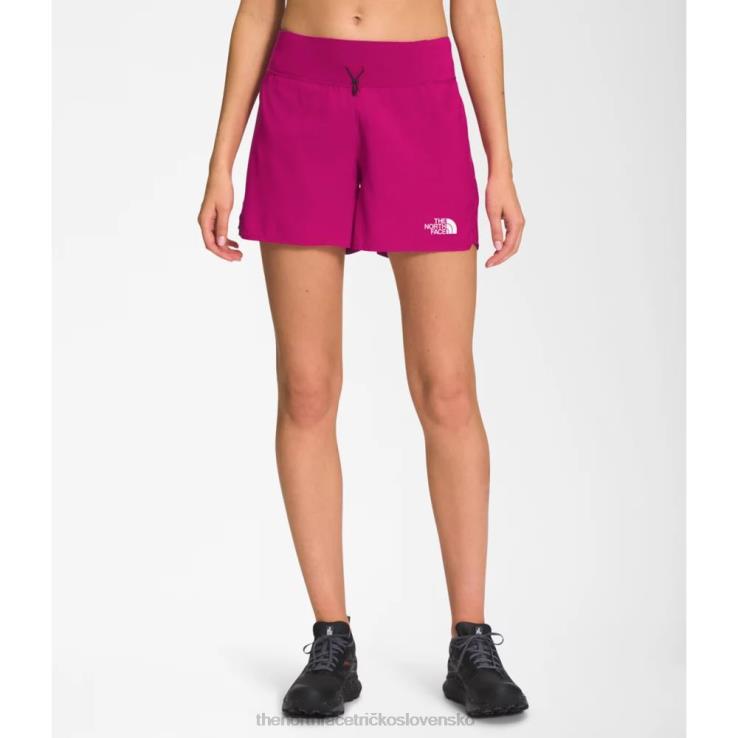 HLH084477 fuschia ružová The North Face dámske šortky movmynt 2.0
