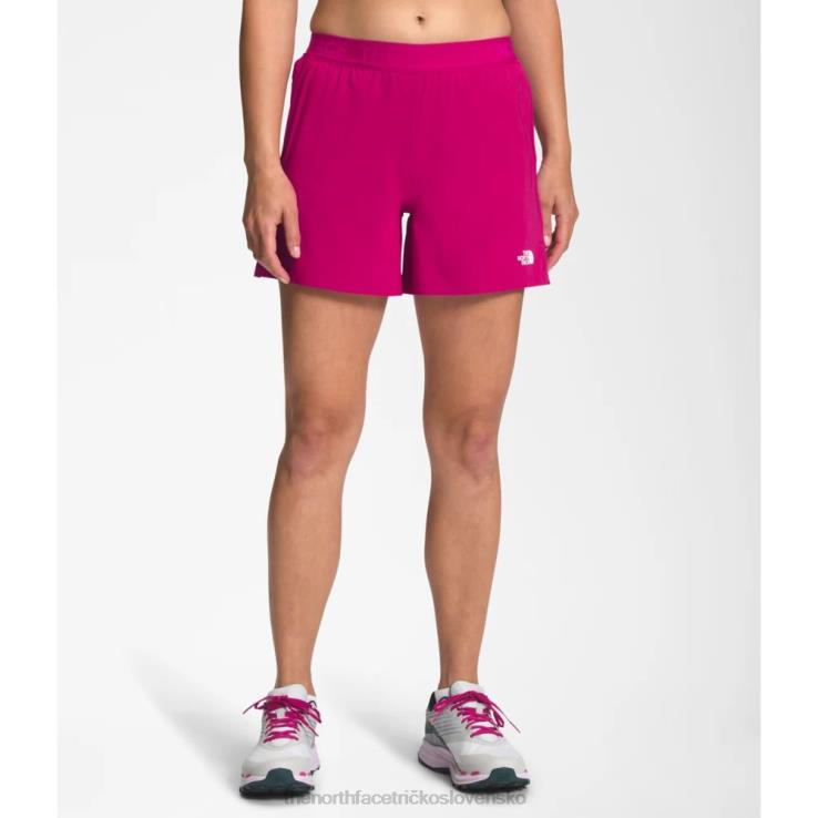 HLH084849 fuschia ružová The North Face ženy putujú kraťasy