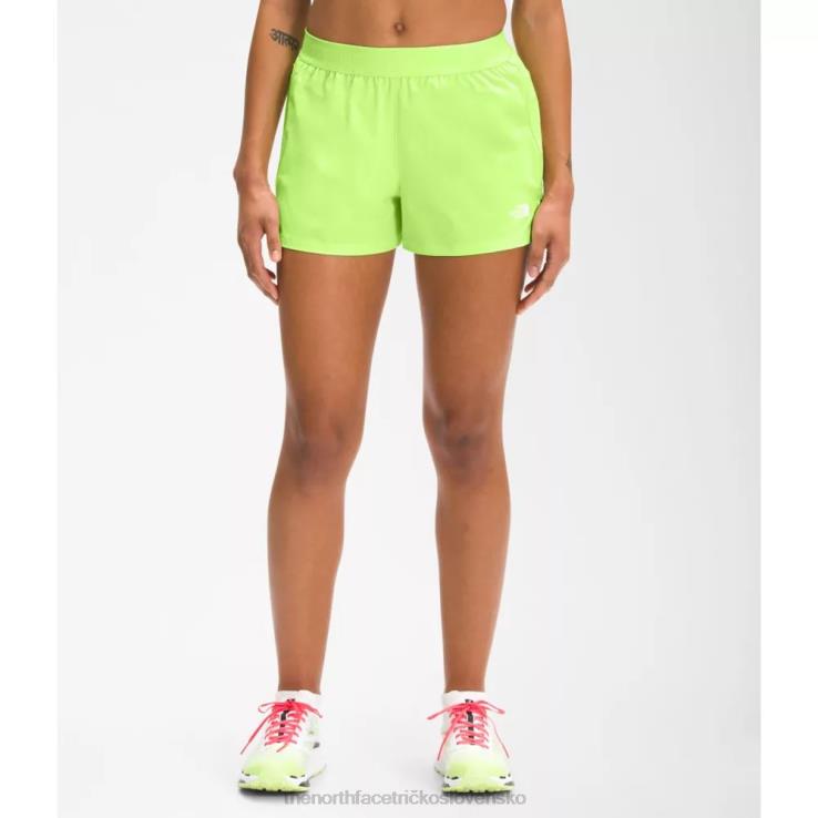 HLH084855 zelená The North Face ženy putujú kraťasy