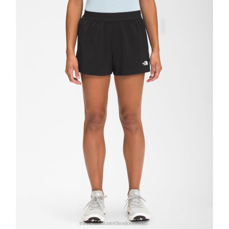 HLH084856 čierna The North Face ženy putujú kraťasy