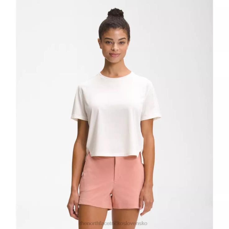 HLH084185 biely The North Face ženy ea dawndream uvoľnený krátky rukáv