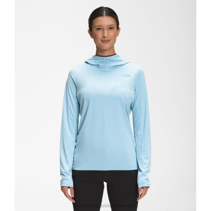 HLH084495 beta modrá The North Face dámska mikina s kapucňou proti slnku