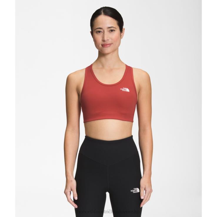 HLH084673 korenie červené The North Face dámska podprsenka v strednej línii