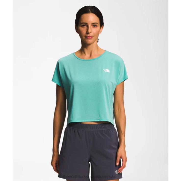 HLH084701 wasabi The North Face ženy putujú crossback krátky rukáv