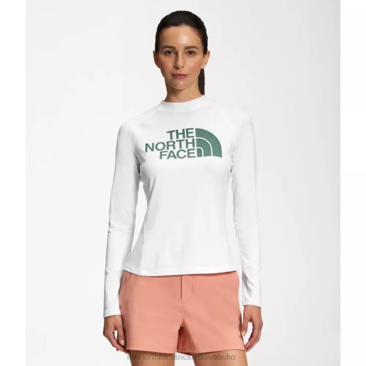HLH084872 biely The North Face dámsky top do vody triedy V