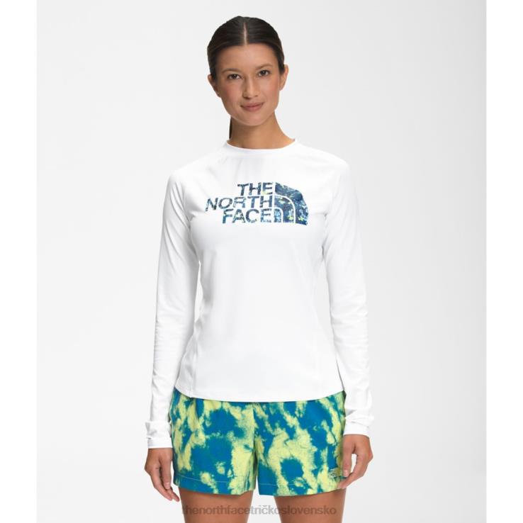 HLH084875 biely The North Face dámsky top do vody triedy V