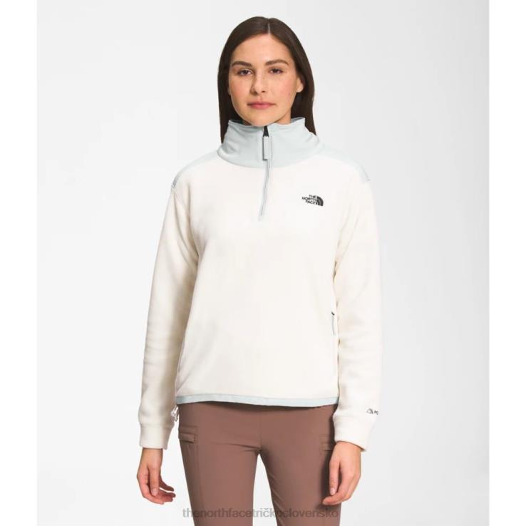 HLH085208 biely The North Face dámsky alpine polartec 200 zips