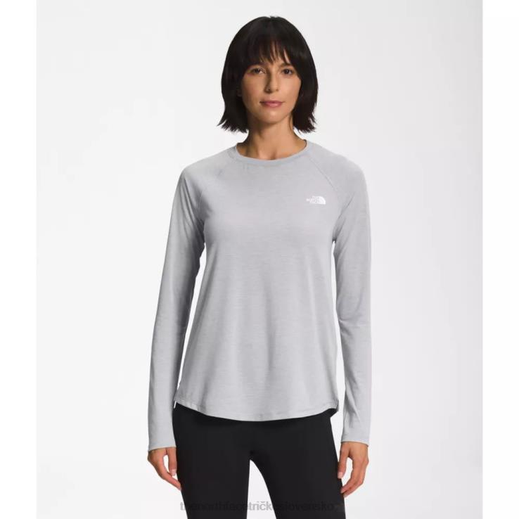 HLH086141 sivá The North Face women wander hi nízky dlhý rukáv