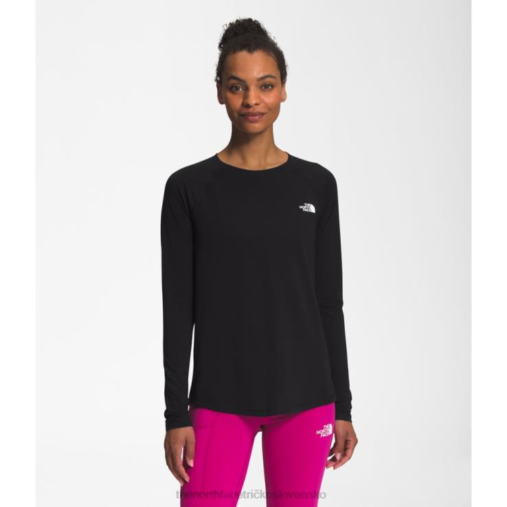 HLH086142 čierna The North Face women wander hi nízky dlhý rukáv