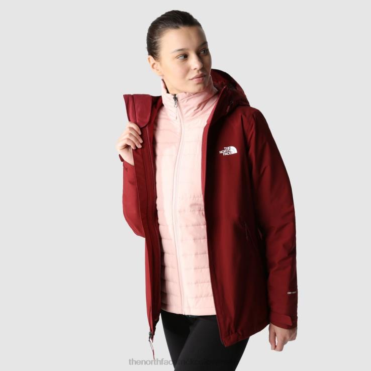 HLH081250 cordovan The North Face dámska trojklímová bunda carto