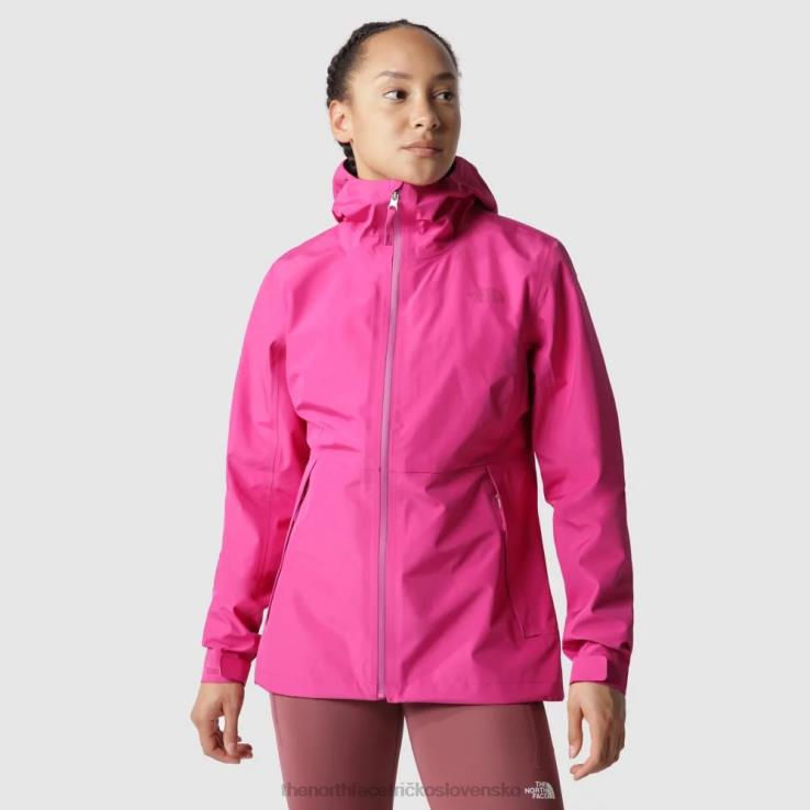 HLH081419 fuschia ružová The North Face dámska dryzzle futurelight bunda