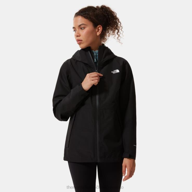 HLH081422 čierna The North Face dámska dryzzle futurelight bunda