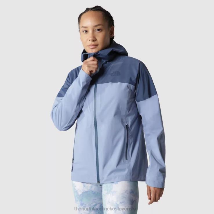 HLH081424 tienisté modré The North Face dámska suchá bunda so západným umývadlom