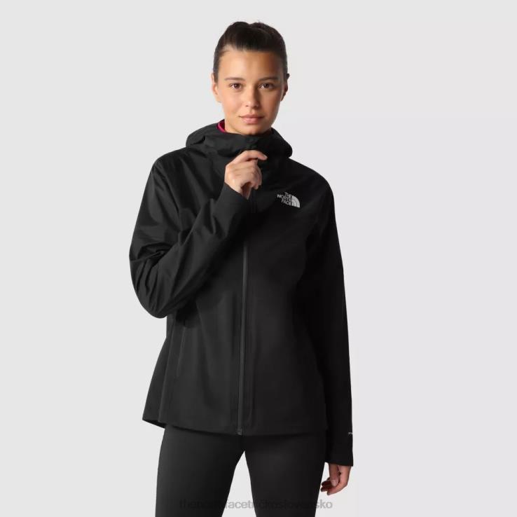 HLH081426 čierna The North Face dámska suchá bunda so západným umývadlom